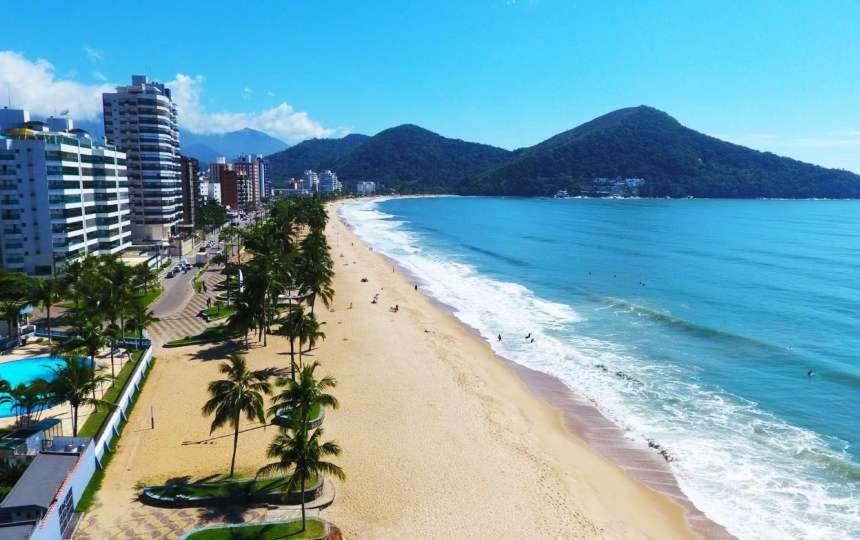Suites Praia Martin De Sa Caraguatatuba Esterno foto